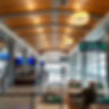 Modern Amenities: Interior of Al Ghubaiba Ferry Station Interior view of the facilities at Al Ghubaiba Ferry Station