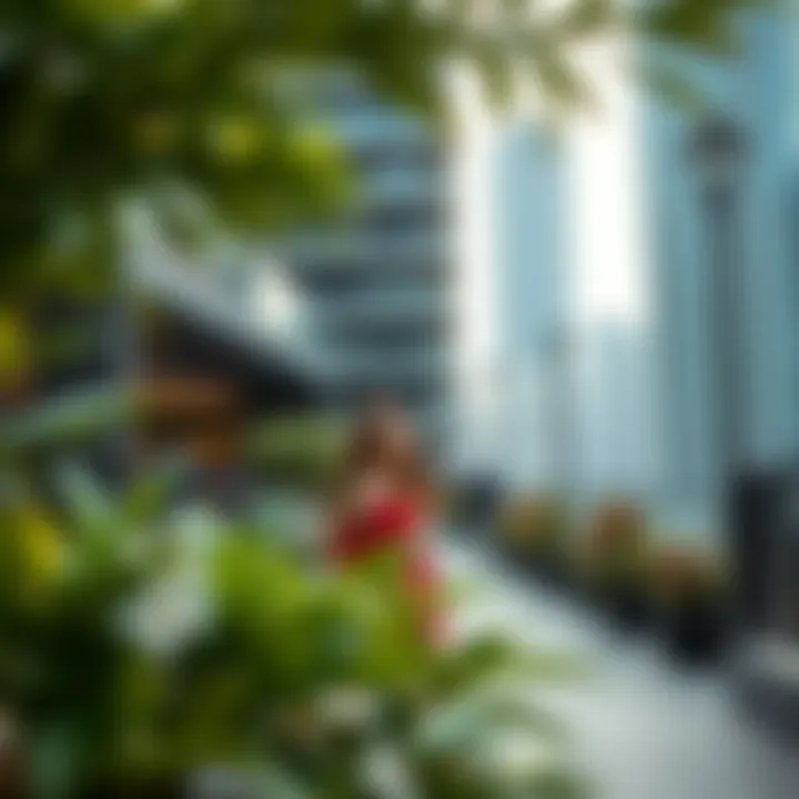 Dynamic Lifestyle Around Alexis Tower Vibrant lifestyle surrounding Alexis Tower