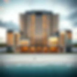 Architectural layout of Beach Isle Tower One