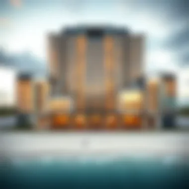 Architectural Layout of Beach Isle Tower One Architectural layout of Beach Isle Tower One