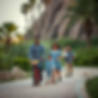 Exploring the Great Outdoors with Family Family enjoying outdoor activities in Dubai