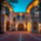 Luxurious villa exterior in Ajman Uptown