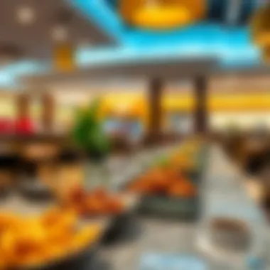 Diverse Culinary Delights in a Cozy Setting Cozy dining area showcasing diverse culinary delights