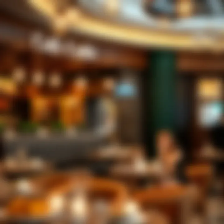 CafƩ Culture: A Feast for the Senses Vibrant cafƩ atmosphere with delicious offerings