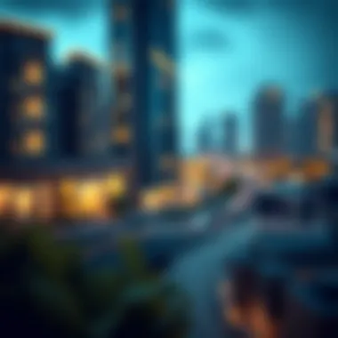 Understanding Real Estate Market Trends Graph depicting real estate market trends in Dubai
