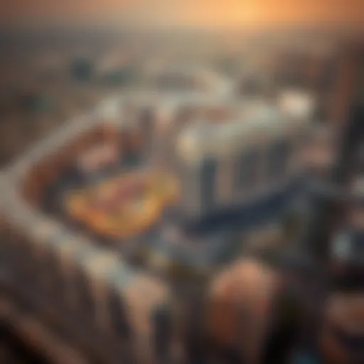Aerial view of Downtown Dubai showcasing Emaar's latest architectural developments