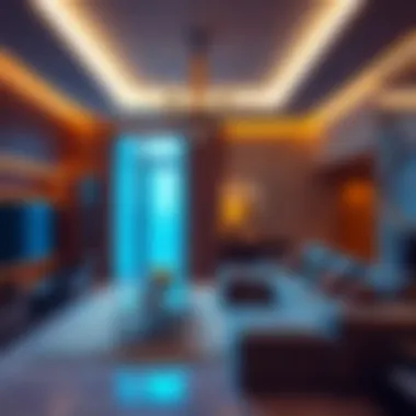 Luxurious apartment interiors in Emaar South