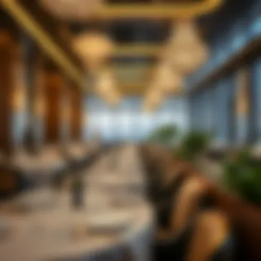 Gourmet Dining in Affluent Dubai Lavish dining scene in Dubai's elite areas