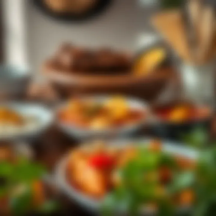 Traditional Dishes Selection A selection of traditional dishes from Al Karama