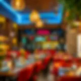 Vibrant dining ambiance in Al Karama