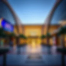 Exterior view of Al Khail Mall showcasing its modern architecture