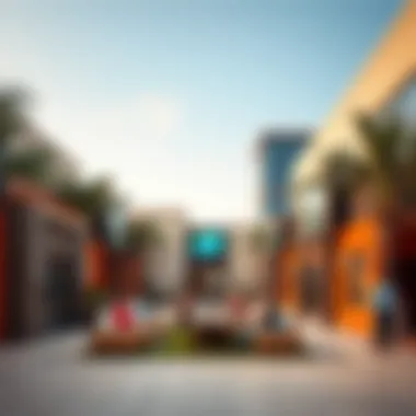 Community Spaces in Al Maya Silicon Oasis Vibrant community spaces promoting interaction and engagement