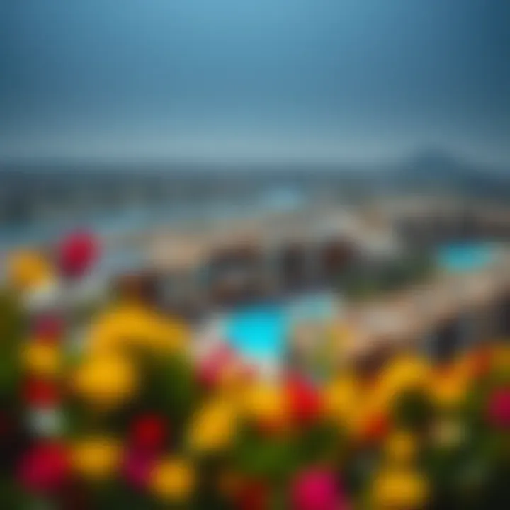 A panoramic view of Al Rashidiya showcasing its modern architecture.