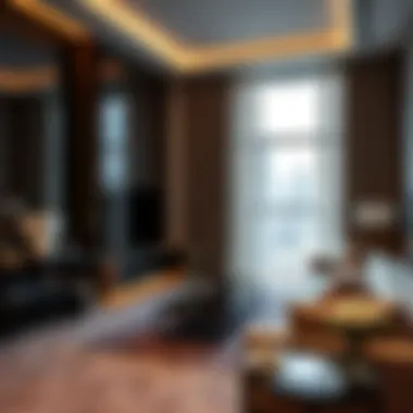 Luxurious residential apartment interiors in Amer Business Bay