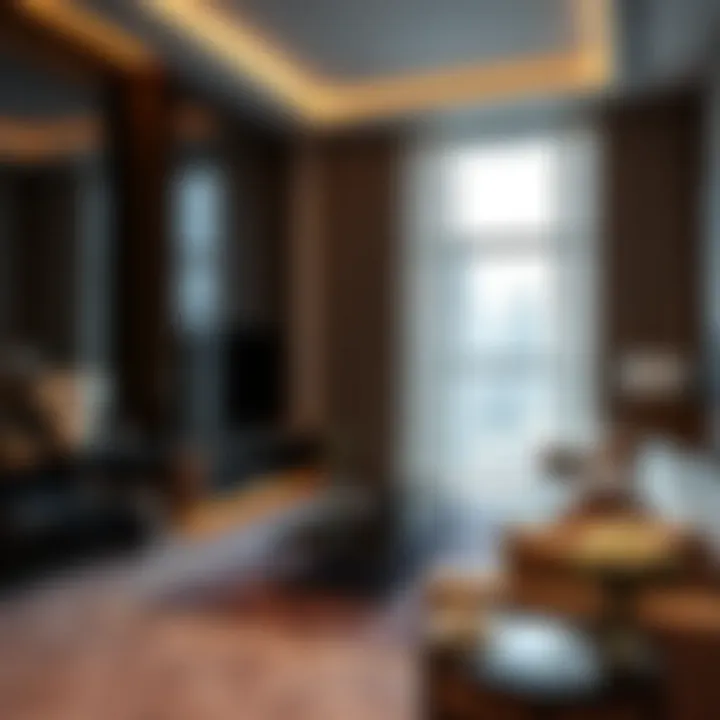 Luxurious residential apartment interiors in Amer Business Bay