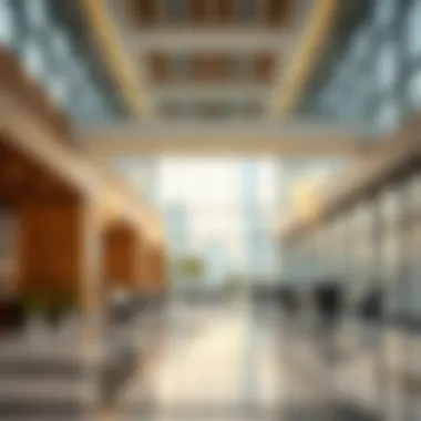 Dynamic office spaces highlighting business opportunities in Amer Business Bay