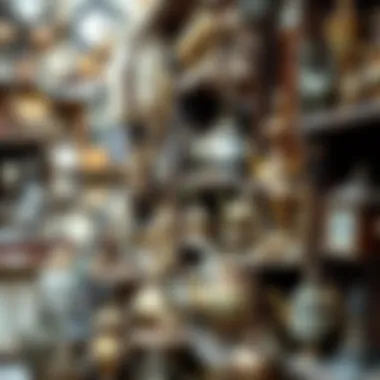 Antique Market in Dubai A vibrant antique market in Dubai showcasing traditional artifacts