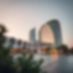Modern architectural design of Arada Sharjah