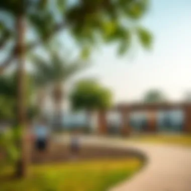 Community Park and Outdoor Activities Community park in Al Nahda 1 with residents enjoying outdoor activities