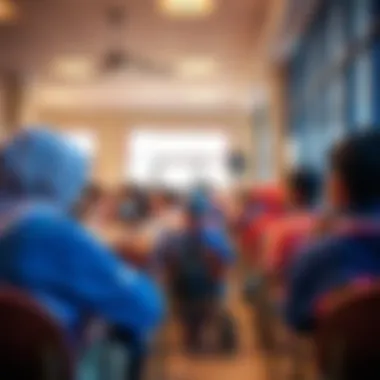 Community Engagement in Al Barsha Schools Community event at a local school in Al Barsha