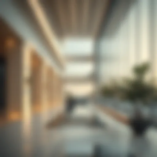 Architectural design of استوديو الجميرا العين showcasing modern elegance