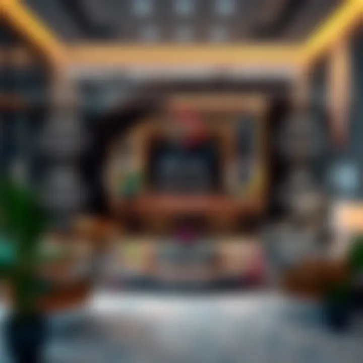 A detailed infographic of facility management services offered in Dubai