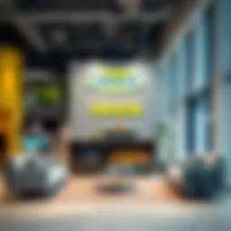 Interior of IKEA Jebel Ali showcasing modern furniture designs