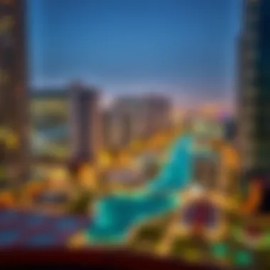 Property Types in Jumeirah Lake Towers Map highlighting various property types in JLT