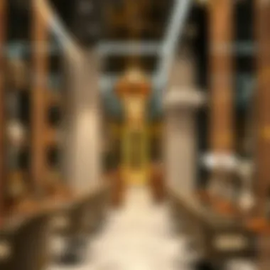 Luxurious Salon Ambiance in Dubai Luxurious interior of a Dubai ladies hair salon