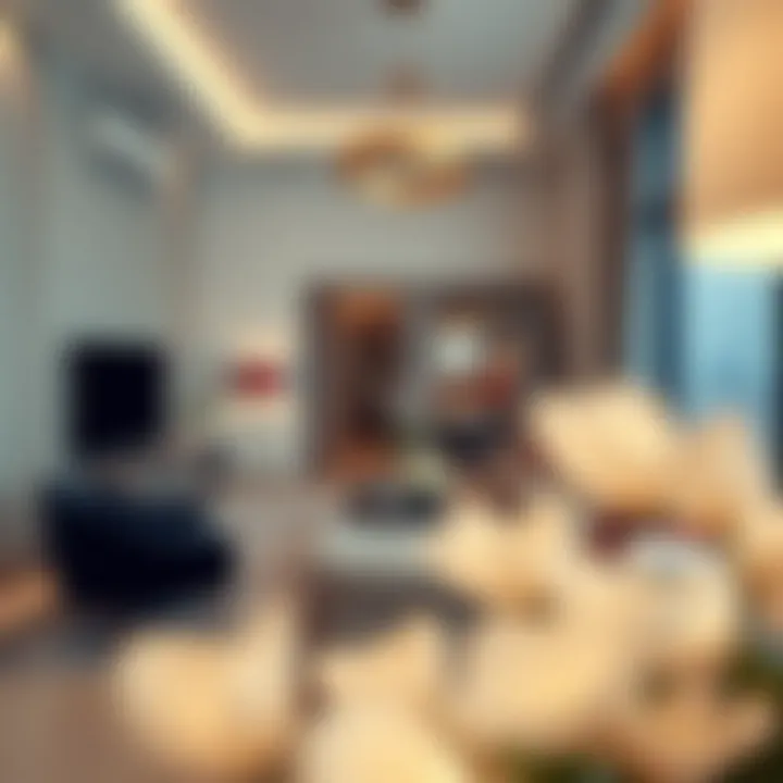 Sophisticated Interiors of Liv Lux Stylish interior design of a living space within Liv Lux