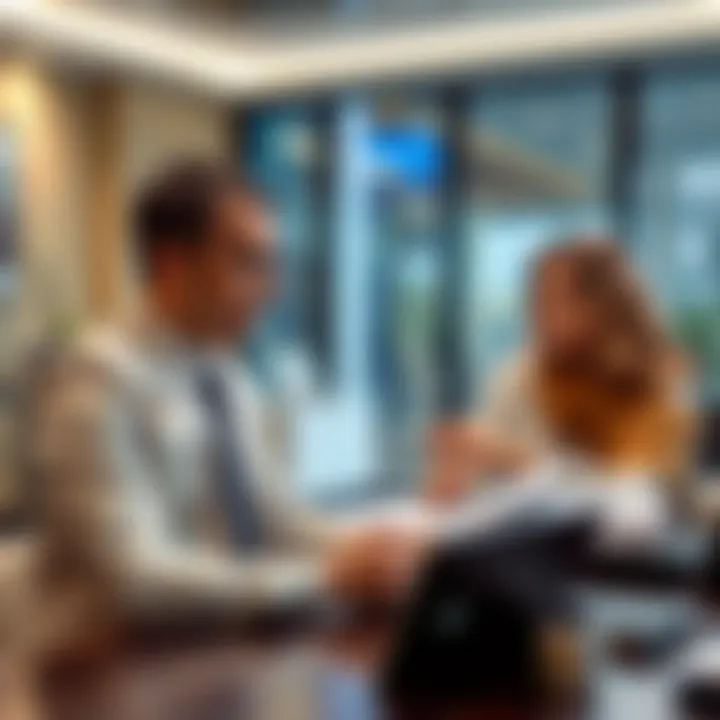 Expert Guidance in Real Estate Professional consultation session at Makeen Properties office