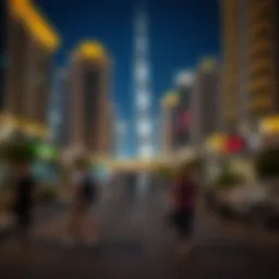 Exploring Nighttime Activities in Dubai Marina Introduction