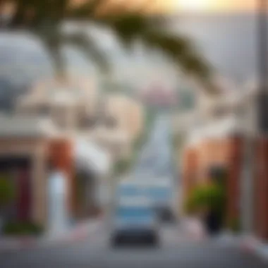 Al Nahda Neighborhood Overview Scenic view of Al Nahda neighborhood highlighting local amenities