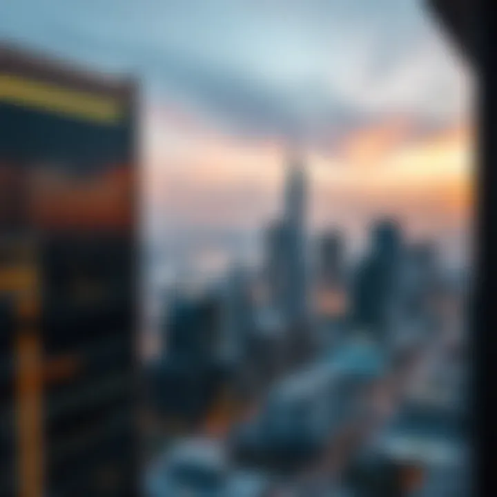Breathtaking Skyline from Palladium Panoramic skyline view from Palladium JLT