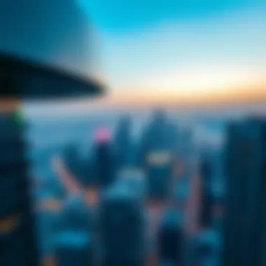 Breathtaking skyline view from Reem Tower