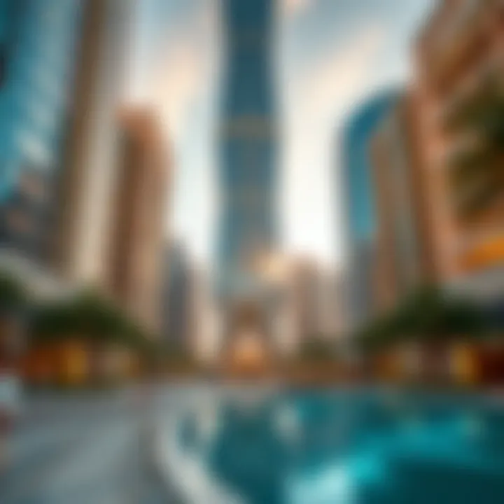 Stunning architectural view of Reem Tower