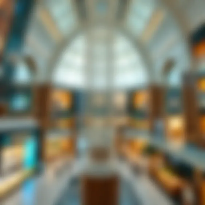 Dubai Mall: A Shopper's Paradise Luxurious interior of the Dubai Mall showcasing high-end brands