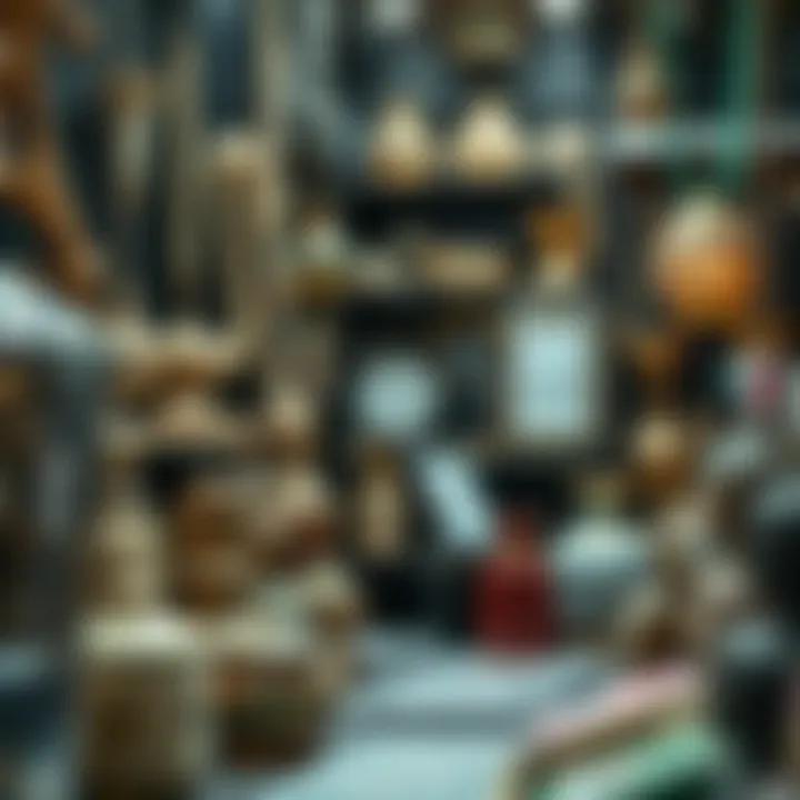 Affordable Treasures in One Dirham Shops Close-up of unique and affordable items available for purchase