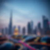 Stunning skyline of Dubai showcasing modern architecture