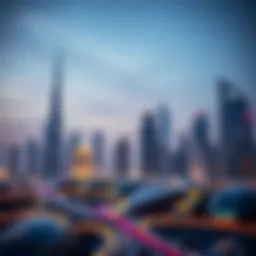 Stunning skyline of Dubai showcasing modern architecture