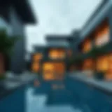 Stunning architectural view of The Haven Residences showcasing modern design