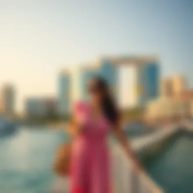 Vibrant Waterfront Lifestyle at Palm Jumeirah Vibrant waterfront lifestyle at Palm Jumeirah with beaches and resorts.