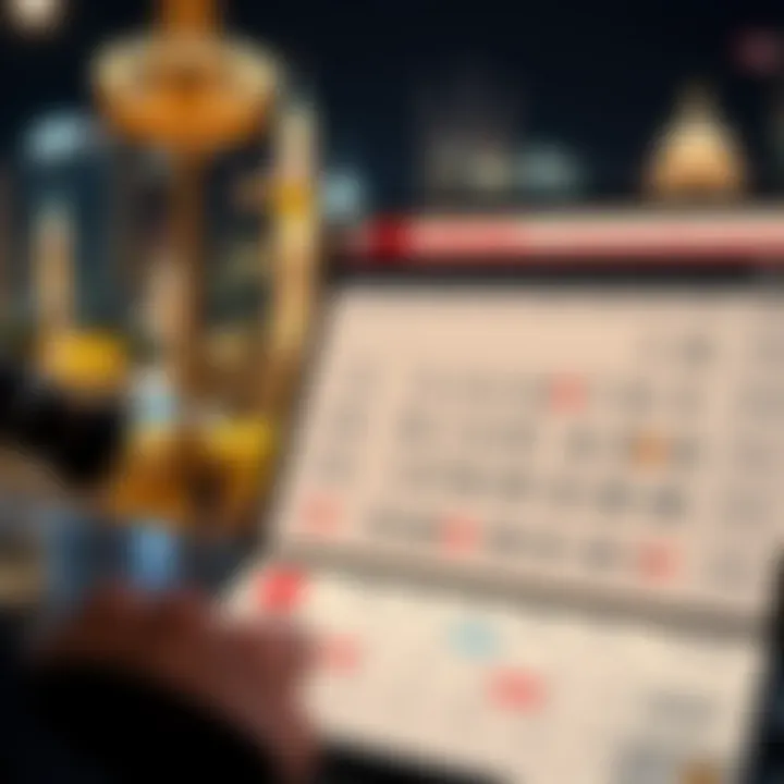 UAE Holiday Calendar Overview A detailed calendar highlighting important UAE public holidays