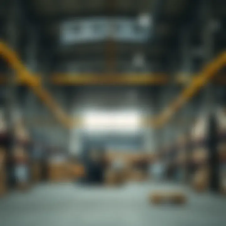 Logistics operations in a warehouse setting