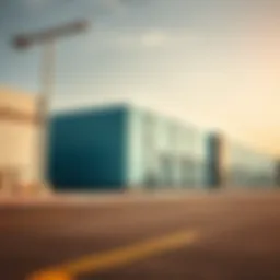 Modern warehouse facility in Mussafah