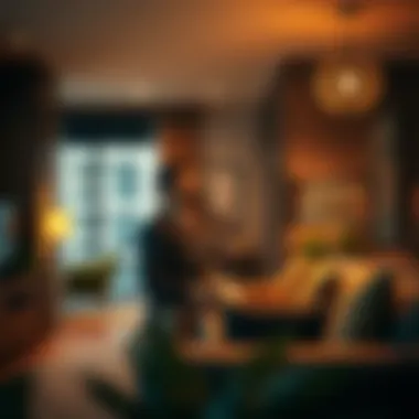 Optimal Amenities for Business Travelers Business traveler enjoying hotel apartment amenities