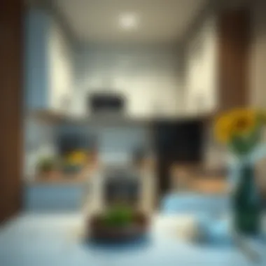 Fully Equipped Kitchen for Convenient Living Well-equipped kitchen in a hotel apartment