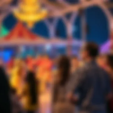 Cultural Performances Enjoyed by Visitors Visitors enjoying various cultural performances at Global Village
