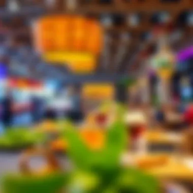 An array of international cuisines available at Global Village Dubai