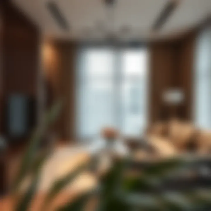 Stylish Living Room Interior Interior of a stylish living room